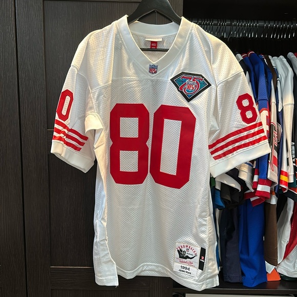 Jerry Rice San Francisco 49ers 1994 Mitchell Ness Authentic